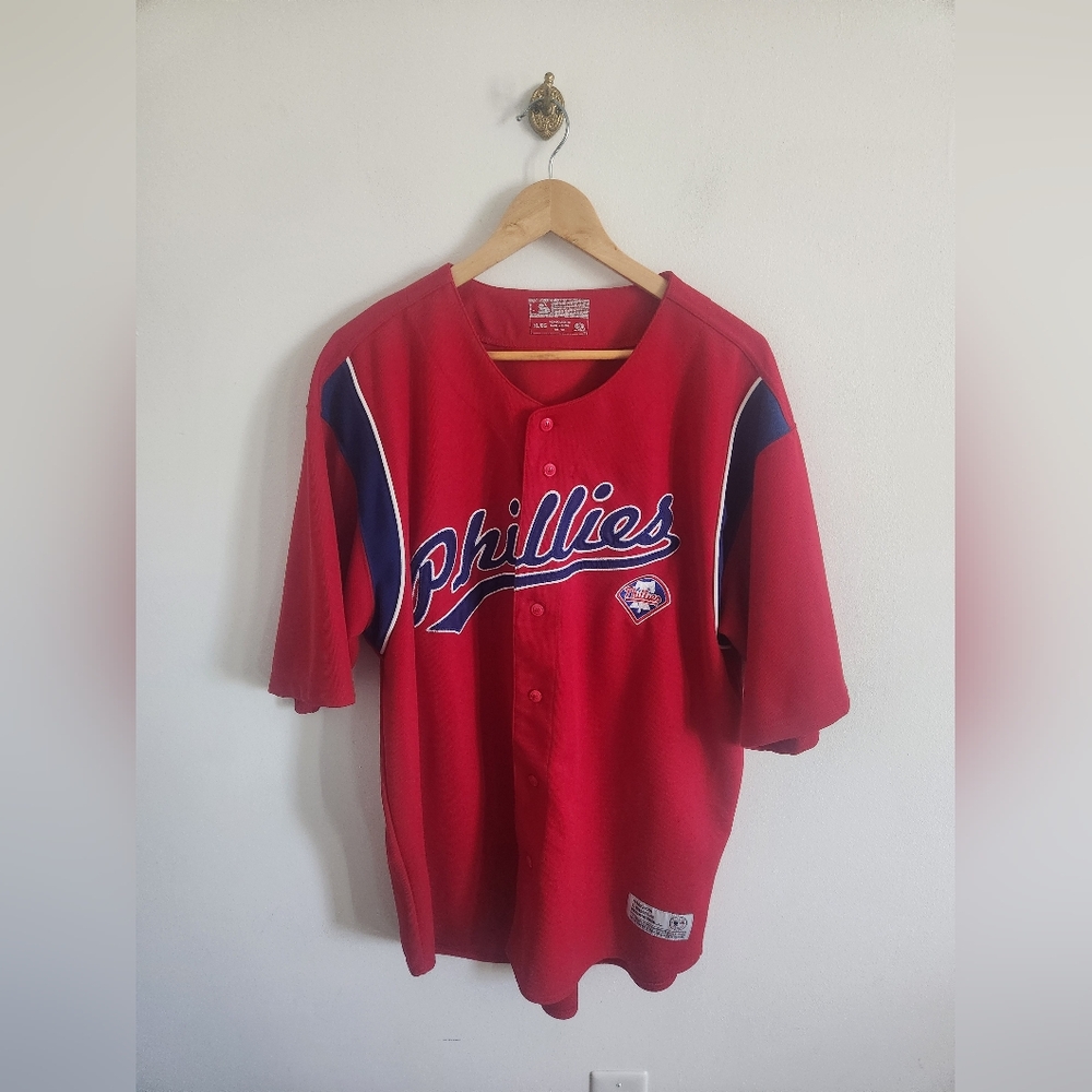 MLB Philadelphia Phillies Baseball Jersey Size XL